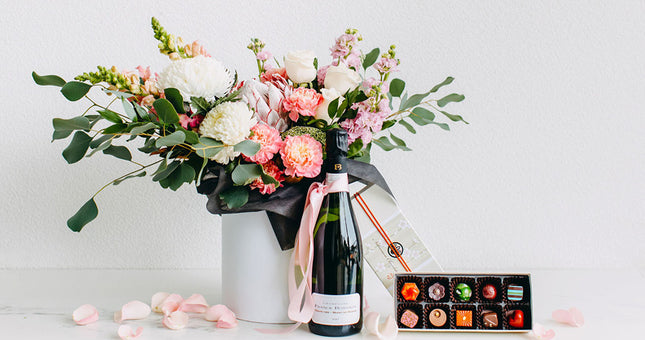 Flowers, Chocolates & Champagne